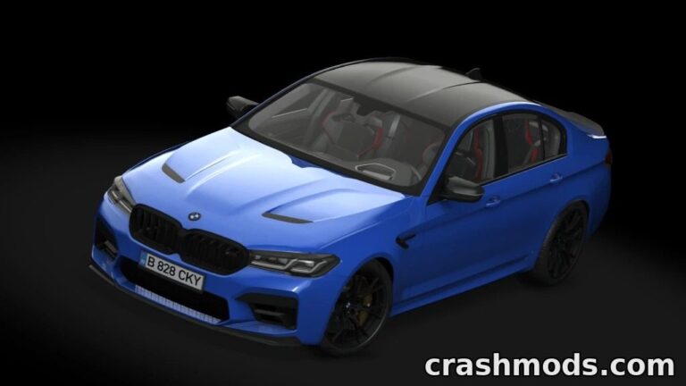 BMW M5 CS F90 2022 – 49 Skins and Android Auto Assetto Corsa mod screenshot