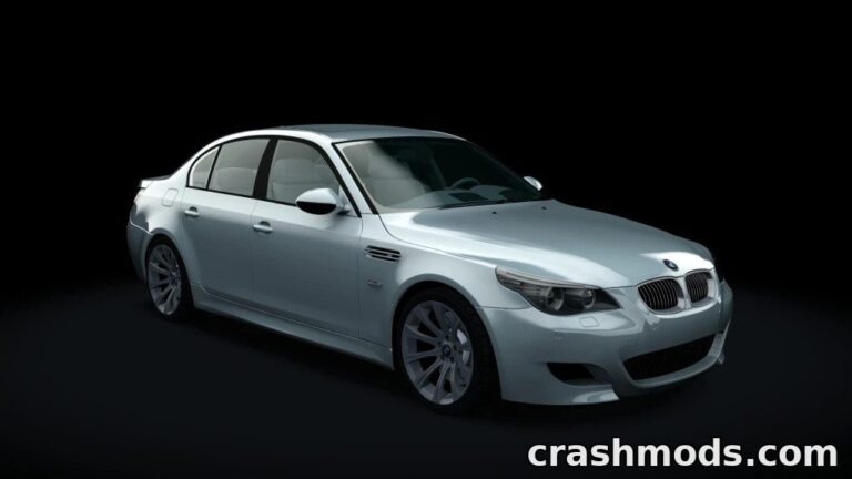 BMW M5 E60 – SMG III Animation, Angel Eyes and HUD Assetto Corsa mod screenshot