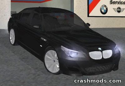 BMW M5 E60 – Well-Crafted German Sports Sedan GTA San Andreas mod screenshot