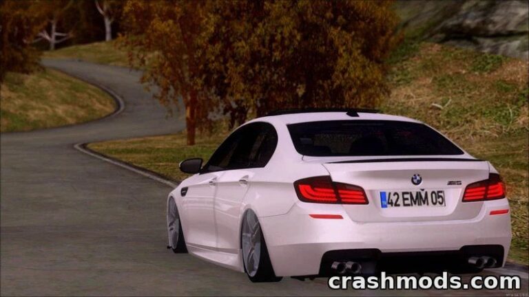 BMW M5 F10 – High-Performance Sports Sedan GTA San Andreas mod screenshot
