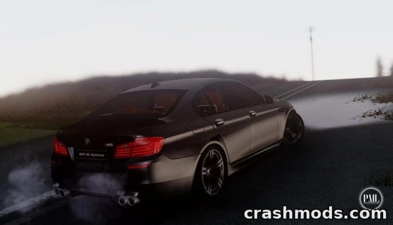 BMW M5 F10 Nighthawk – Detailed Sports Sedan GTA San Andreas mod screenshot