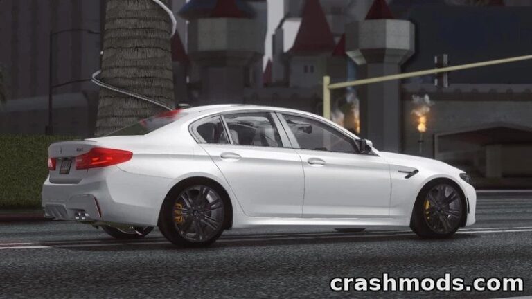 BMW M5 F90 – Sports Sedan Replacing the Sentinel GTA San Andreas mod screenshot