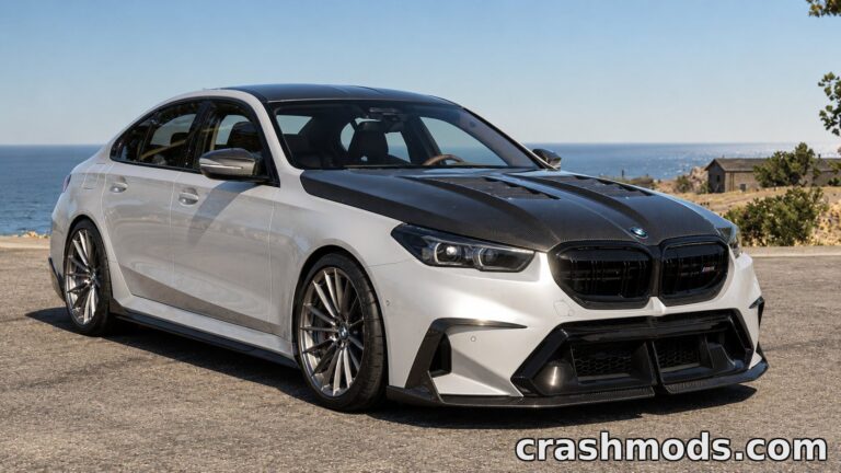 BMW M5 G90/G99 – Seven Configurations and Custom Wheels BeamNG.drive mod screenshot