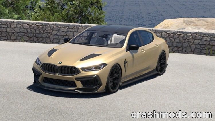 BMW M8 Competition – Detailed Sport Sedan BeamNG.drive mod screenshot