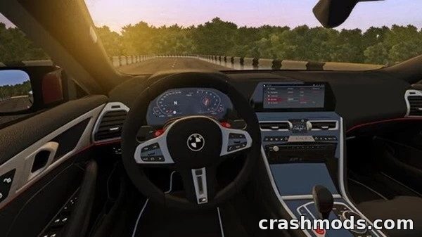 BMW M8 F92 Coupe – Luxury Sports Car Addon City Car Driving mod screenshot