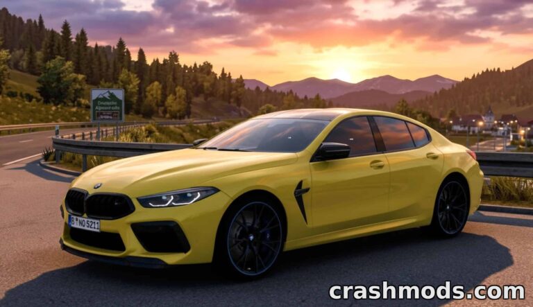 BMW M8 G16 Competition – High-Performance Coupe American Truck Simulator mod screenshot