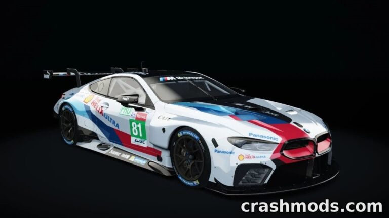 BMW M8 GTE – Twin-Turbo GT Endurance Race Car Assetto Corsa mod screenshot