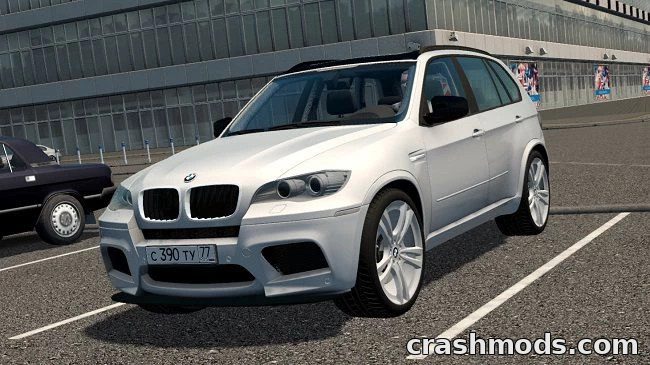 BMW X5M E70 – 547 hp SUV with Rear Camera and Many Extras City Car Driving mod screenshot