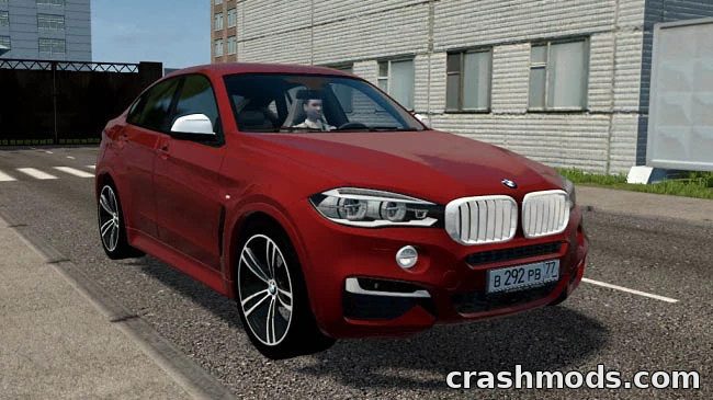 BMW X6 M50d – 381 hp Mid-Size Crossover with 8-Speed Automatic City Car Driving mod screenshot
