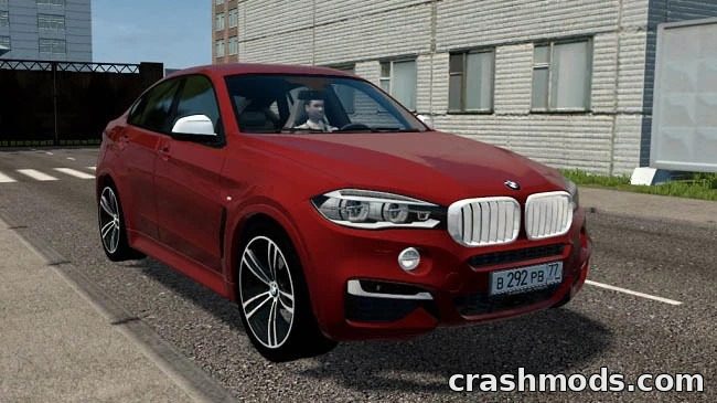 BMW X6 M50d Performance Crossover City Car Driving mod screenshot