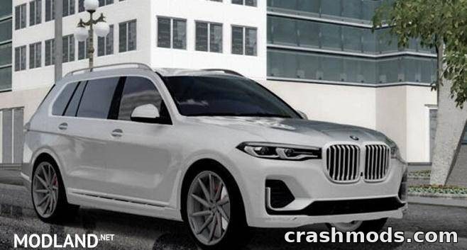 BMW X7 G07 xDrive40i – 340 hp SUV with 13 Extras City Car Driving mod screenshot