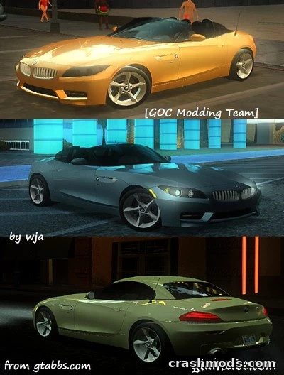 BMW Z4 2011 – Roadster with HQ Interior from Forza GTA San Andreas mod screenshot