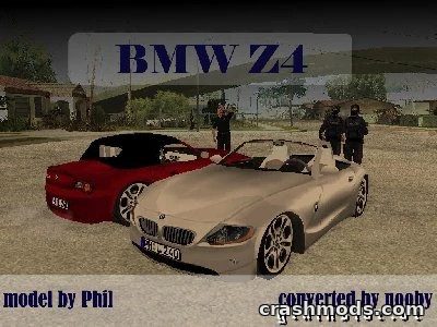 BMW Z4 – Compact Roadster Converted by nooby GTA San Andreas mod screenshot