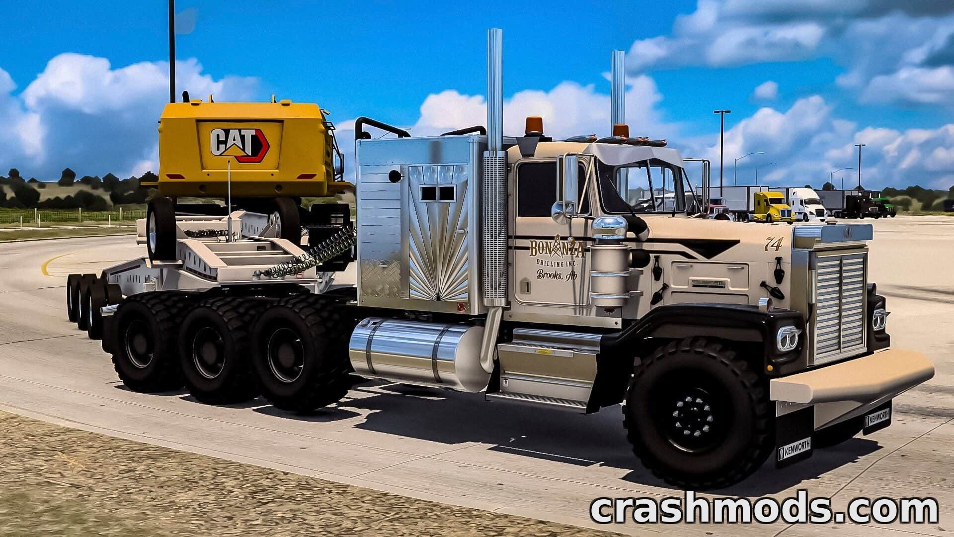 Bonanza Drilling Skin for Kenworth LW – Truck Livery – screenshot 1