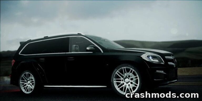 Brabus B63S – Luxury SUV with Working Rear-View Camera GTA San Andreas mod screenshot