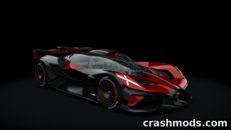 Bugatti Bolide 2024 – High-Detail Hypercar Experience Assetto Corsa mod screenshot