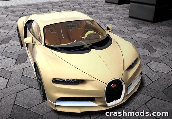 Bugatti Chiron 2016 – Hypercar with 18 Extras – screenshot 2