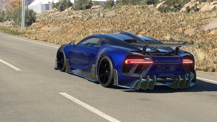Bugatti Chiron Mansory Centuria – Seven Driving Modes BeamNG.drive mod screenshot