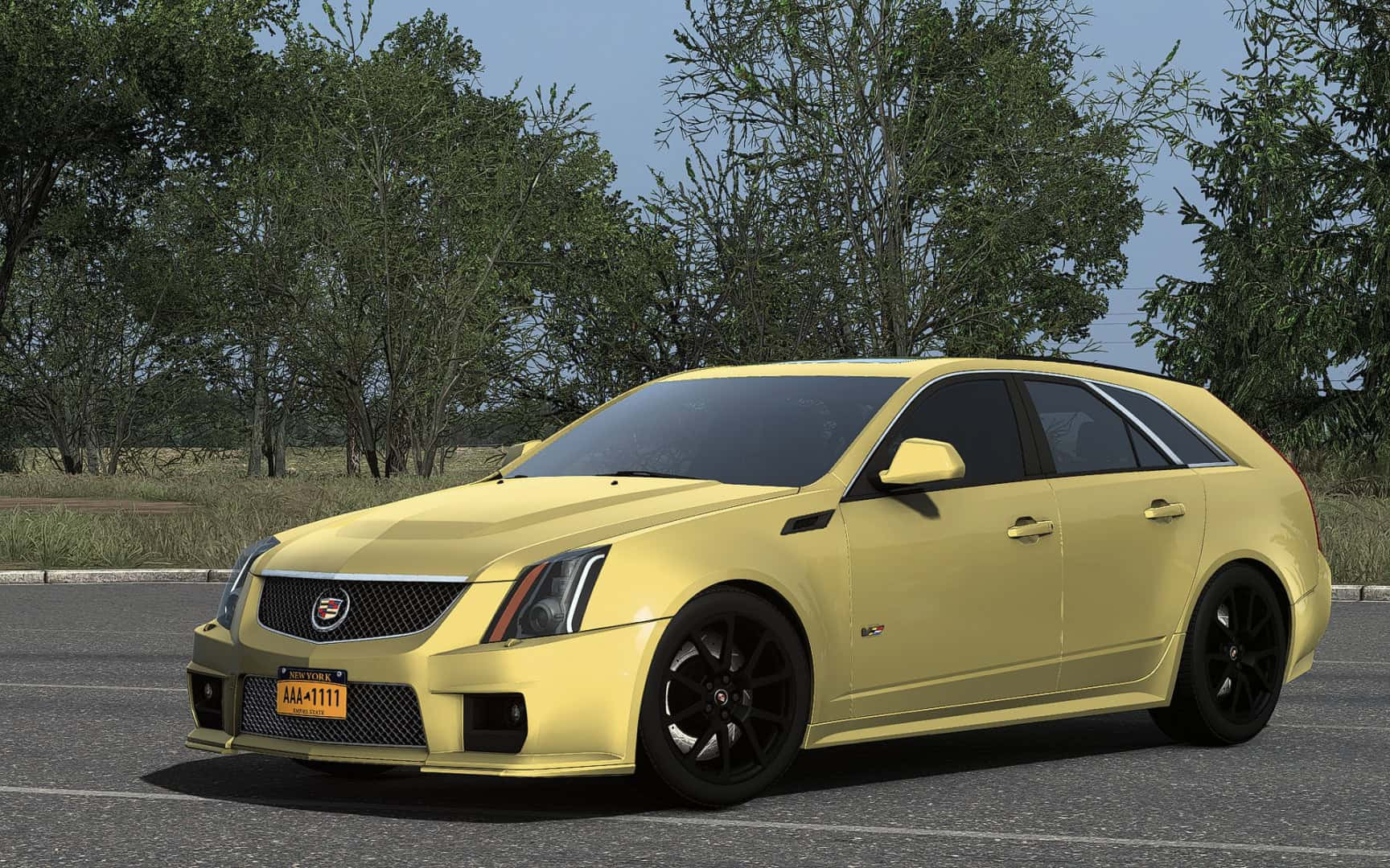 Cadillac CTS-V Sport Wagon – Detailed Car Add-on – screenshot 1