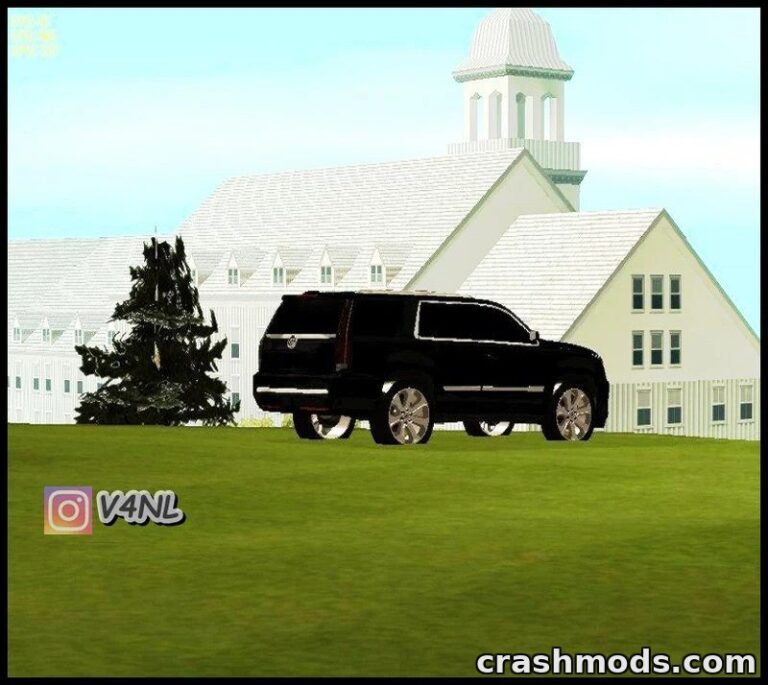 Cadillac Escalade – Car Model Credited to Krystofer and Others GTA San Andreas mod screenshot