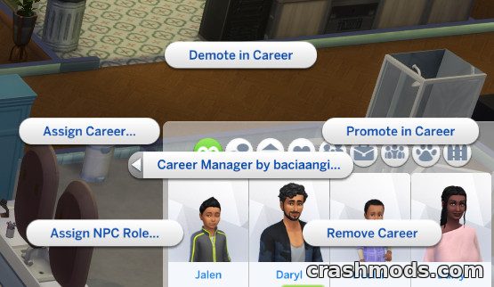 Career Manager – Sim Job & Career Script – screenshot 5