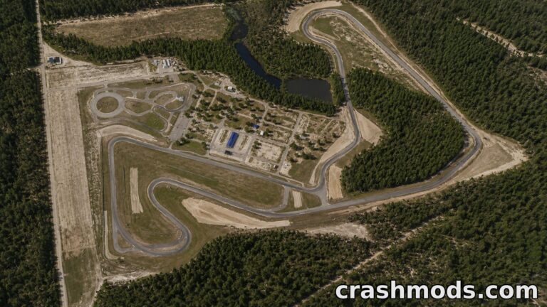 Carolina Motorsports Park – South Carolina Road Course BeamNG.drive mod screenshot
