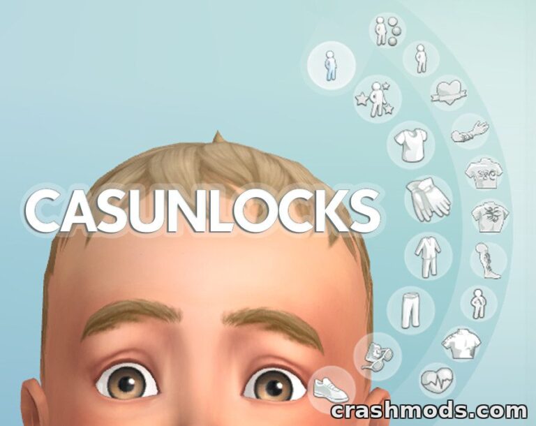 CASUnlocks – Unlock Hidden CAS Categories The Sims 4 mod screenshot