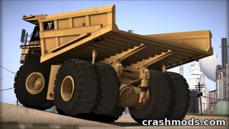 Caterpillar 797 – Giant Mining Haul Truck GTA San Andreas mod screenshot