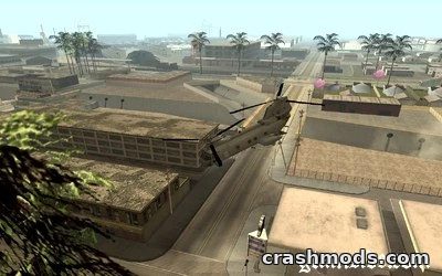 CH-46 Sea Knight – Highly Detailed Helicopter Conversion GTA San Andreas mod screenshot