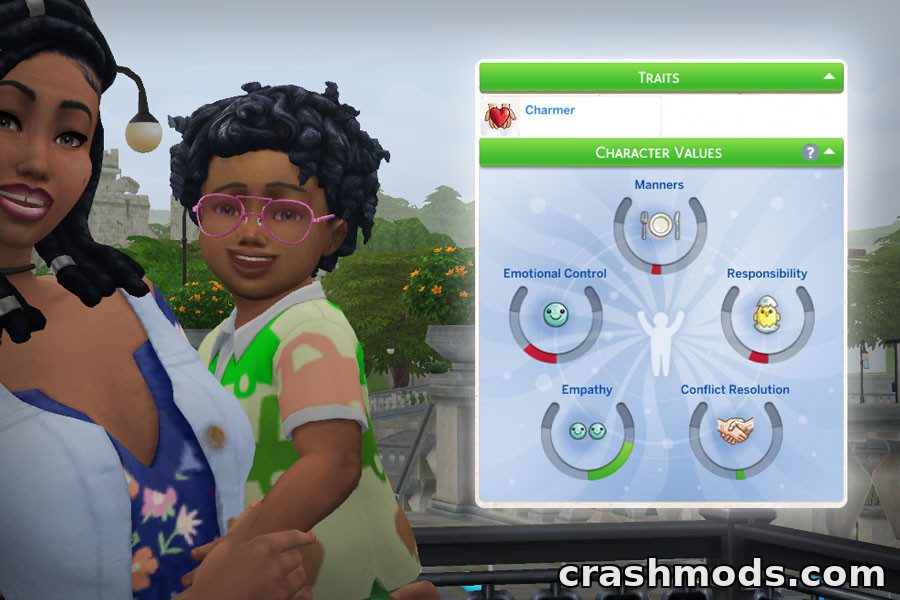 Character Values Overhaul – Parenthood Trait Tuning – screenshot 4