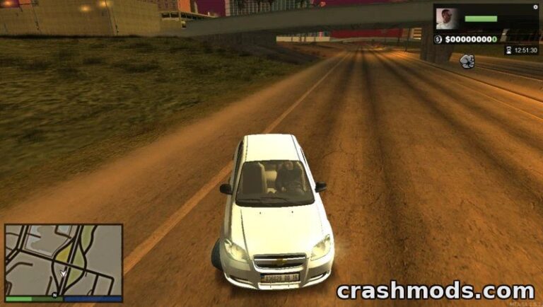 Chevrolet Aveo 2007 – Car with Algerian License Plate GTA San Andreas mod screenshot