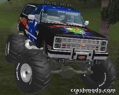 Chevrolet Blazer K5 ’86 Monster Edition – Classic SUV Model GTA San Andreas mod screenshot