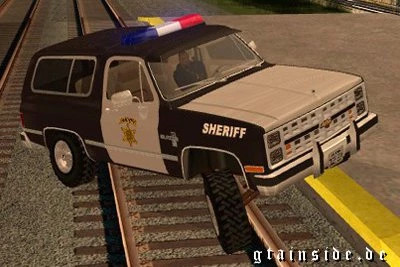 Chevrolet Blazer K5 Sheriff ’86 – Classic Police SUV GTA San Andreas mod screenshot
