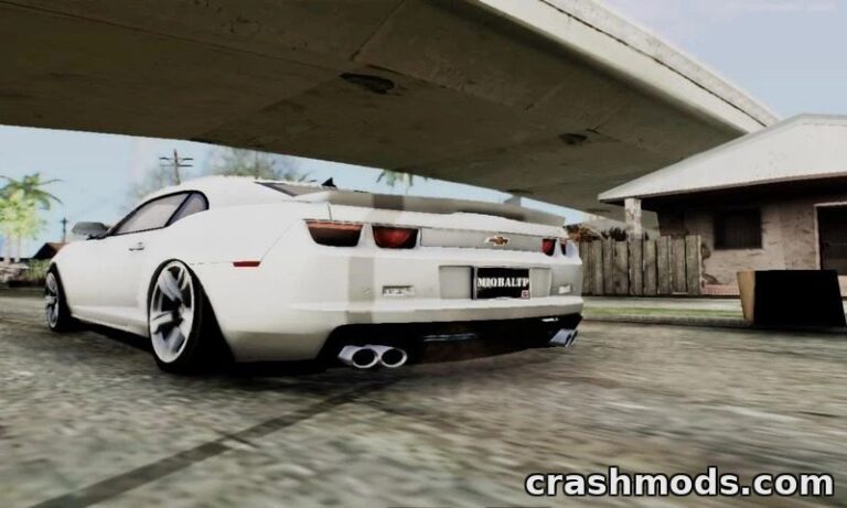 Chevrolet Camaro ZL – Car Model by MiqbalTP GTA San Andreas mod screenshot