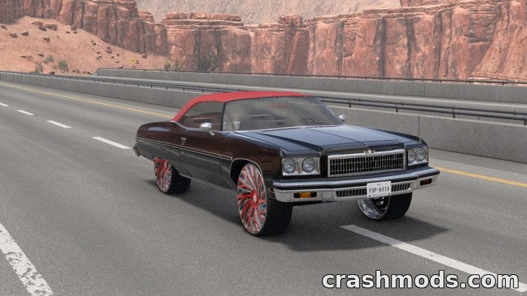 Chevrolet Caprice 1975 Coupe – 13 Configurations BeamNG.drive mod screenshot