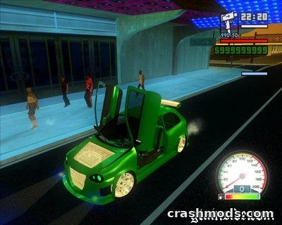 Chevrolet Corsa Extreme Revolution – Tuned Brazilian Hatch GTA San Andreas mod screenshot