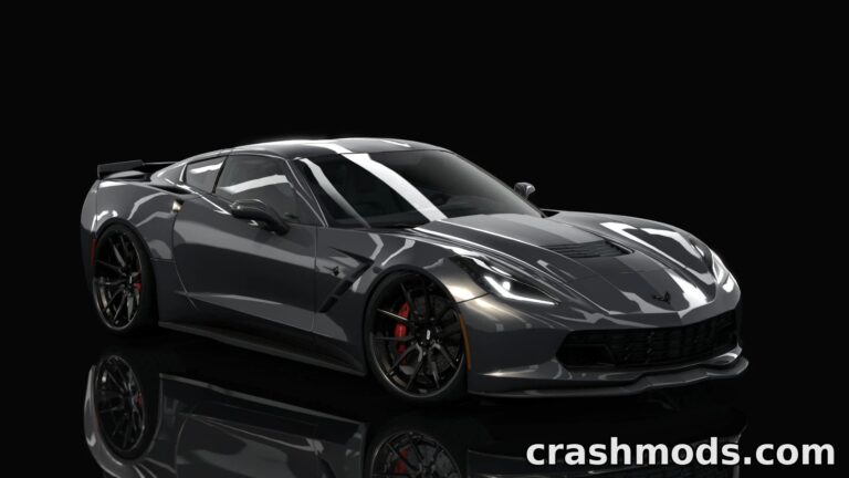 Chevrolet Corvette C7 Stingray Procharged – Supercharged Build Assetto Corsa mod screenshot