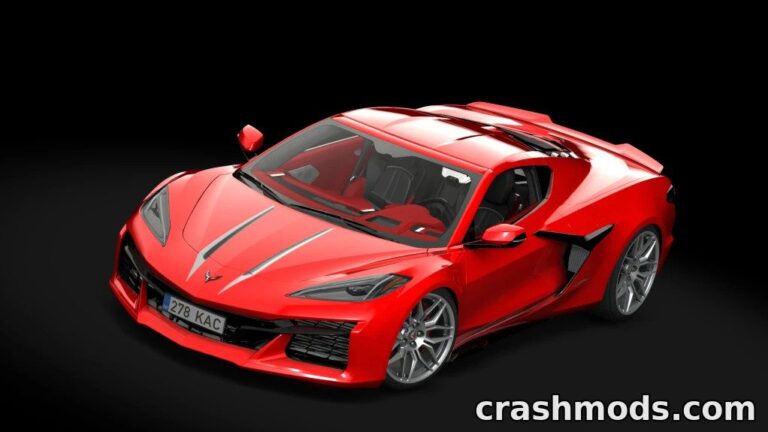 Chevrolet Corvette C8 Z06 3LZ Coupe 2023 – EU-Spec Sports Car Assetto Corsa mod screenshot