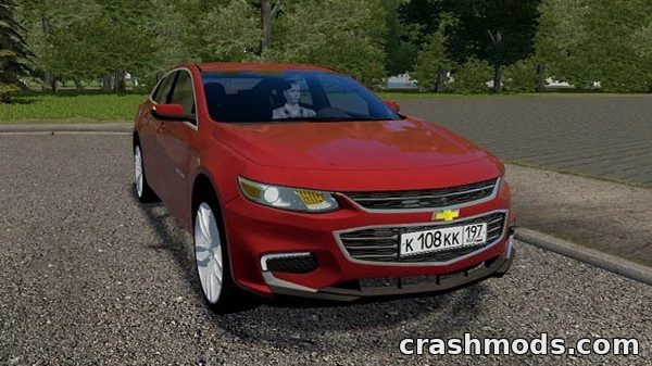 Chevrolet Malibu 2017 – Modern Sedan with Automatic Gearbox City Car Driving mod screenshot