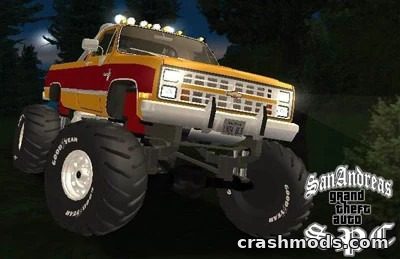 Chevrolet Silverado 2500 ’86 – Monster Truck Conversion GTA San Andreas mod screenshot