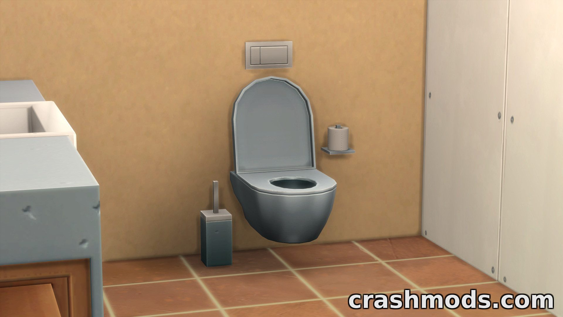 Chic Bathroom – Maxis Match Custom Stuff Set – screenshot 3