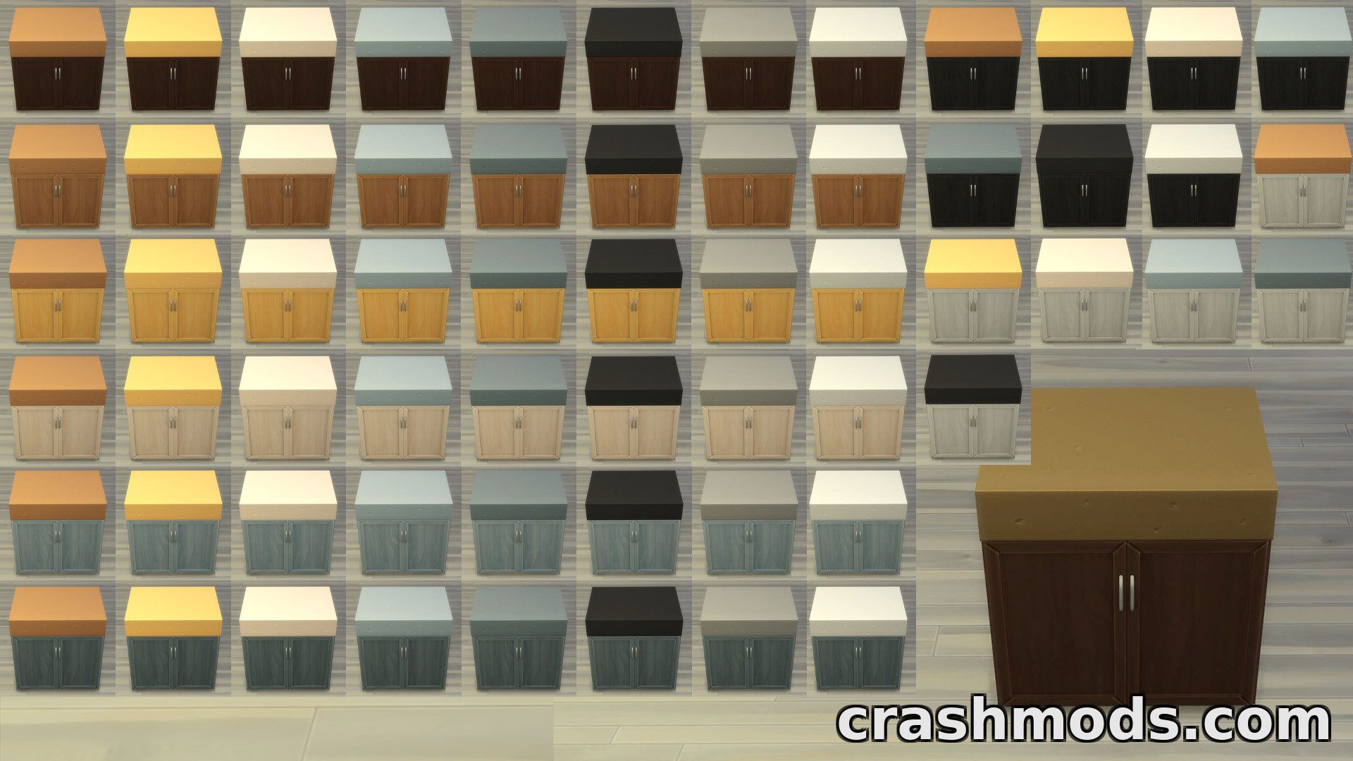 Chic Bathroom – Maxis Match Custom Stuff Set – screenshot 5
