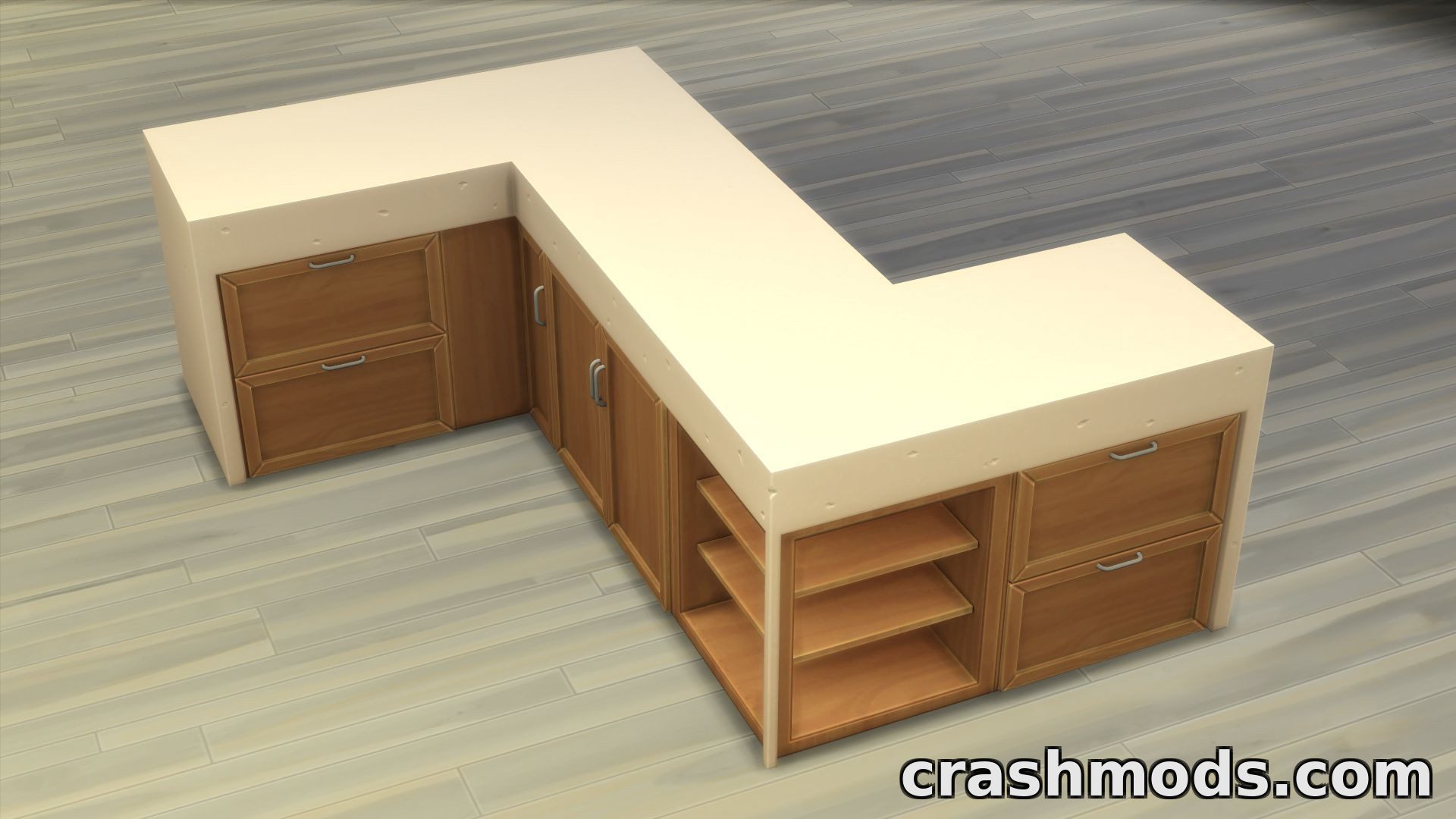 Chic Bathroom – Maxis Match Custom Stuff Set – screenshot 8