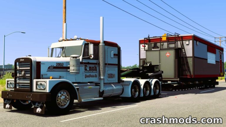 Cinch Oilfield Hauling Skin – Hayes Clipper Livery American Truck Simulator mod screenshot
