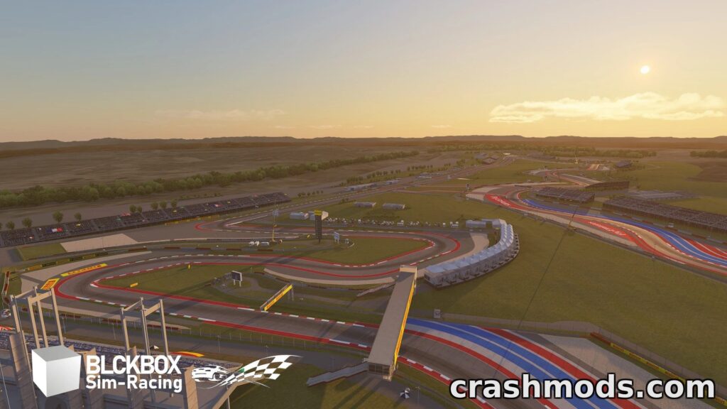 Circuit of The Americas – Austin Grand Prix Track Assetto Corsa mod screenshot