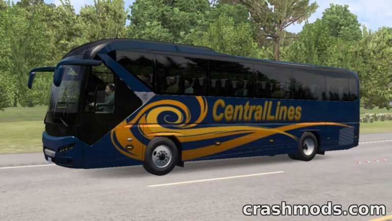 Coach Bus Skin Pack – Fictional Livery Collection American Truck Simulator mod screenshot