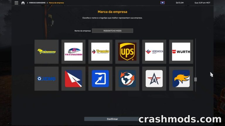 Company Logos Pack – 31 Real Brand Logos American Truck Simulator mod screenshot