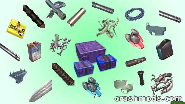 Cre_More Weapon Attachments – Tiered Modification System 7 Days to Die mod screenshot