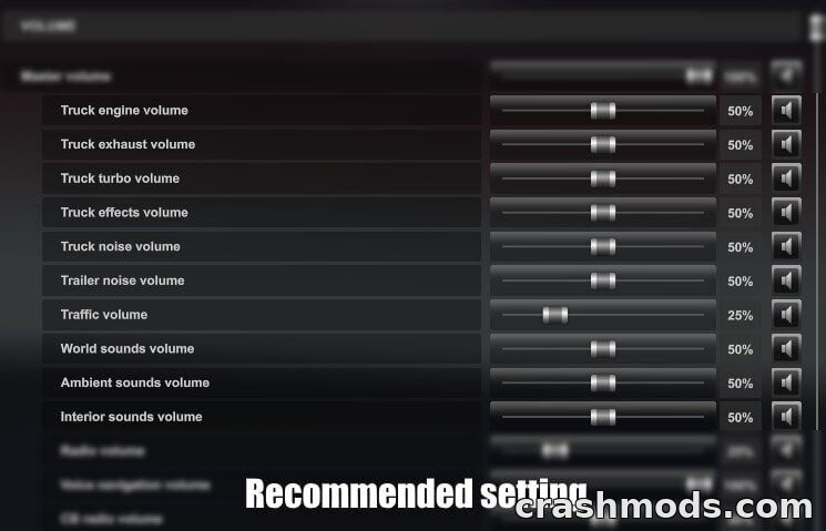 Cummins Small Cam Straight Pipe – Realistic Engine Sound American Truck Simulator mod screenshot