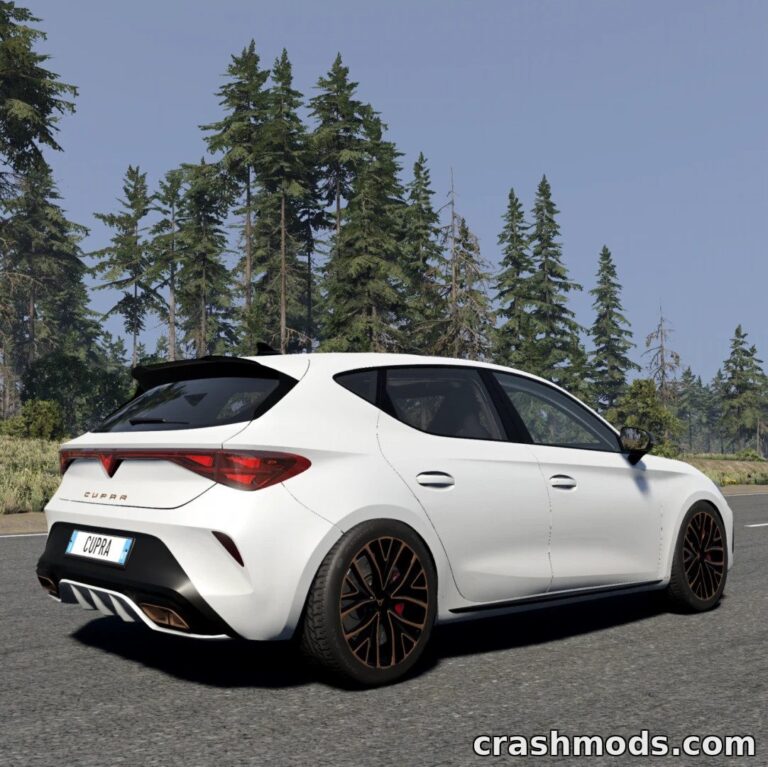 Cupra Leon 2026 KL1 – Detailed Spanish Hot Hatch for Enthusiasts BeamNG.drive mod screenshot